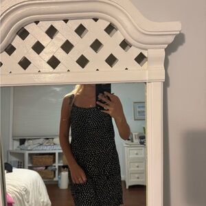 Billabong Black and White Polka Dot Dress